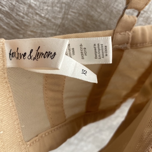 NEW! FOR LOVE AND LEMONS CRYSTAL RHINESTONE BRALETTE XS - Picture 6 of 10